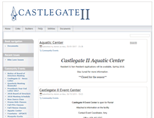 Tablet Screenshot of castlegateiihoa.com